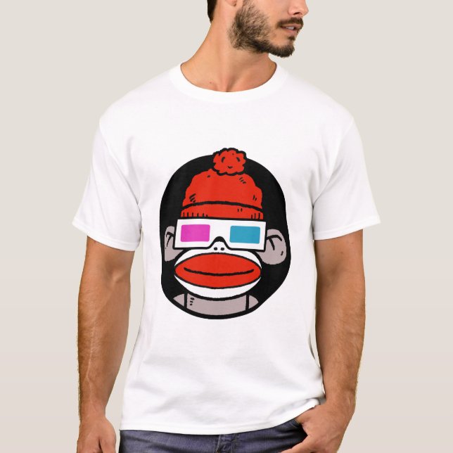 3D-Socketaffe T-Shirt (Vorderseite)