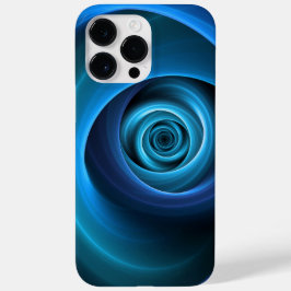 3D Spiralblau Farben Modernes Abstraktes Fraktal K Case-Mate iPhone 14 Pro Max Hülle