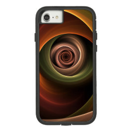 3D Spirale Abstrakt Warme Farben Modernes Fraktal  Case-Mate iPhone Hülle