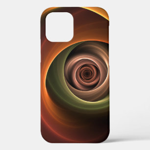 3D Spirale Abstrakt Warme Farben Modernes Fraktal  Case-Mate iPhone Hülle