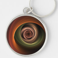 3D Spirale Abstrakt Warme Farben Modernes Fraktal 
