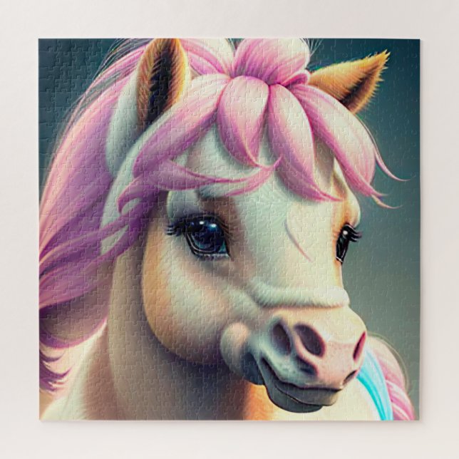 3D Spirit Pony 1 Puzzle (Vertikal)