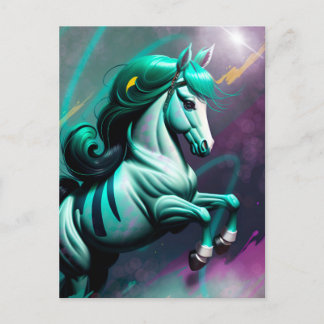 3D Spirit Pony 24 Postkarte