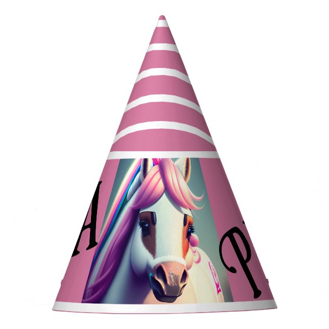 3D Spirit Pony 2 Partyhütchen (Vorderseite)