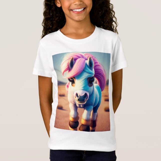 3D Spirit Pony 4 T - Shirt (Vorderseite)
