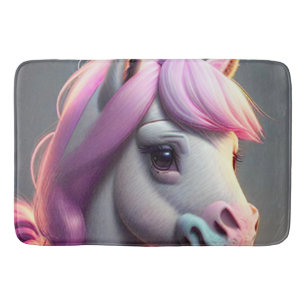 3D Spirit Pony 5 Badematte