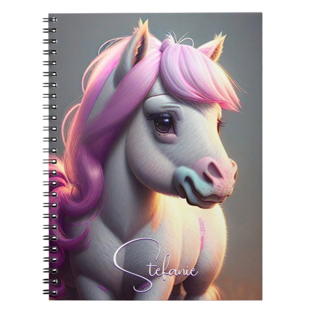 3D Spirit Pony 5 Notizblock (Vorderseite)