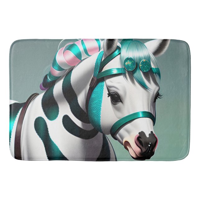 3D Spirit Pony 7 Badematte (Vorderseite)