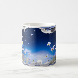 3D Starry Night Tasse Wrap Sublimierung
