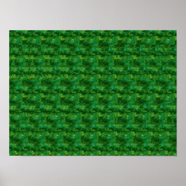3D-Stereogramm-Verstecktes-Keep-Calm-Plakat Poster (Vorne)