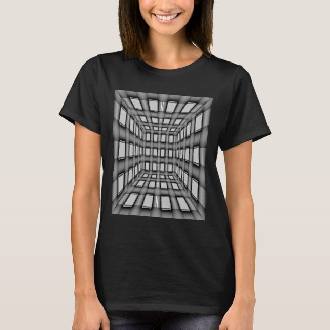 3D-Struktur T-Shirt (Vorderseite)