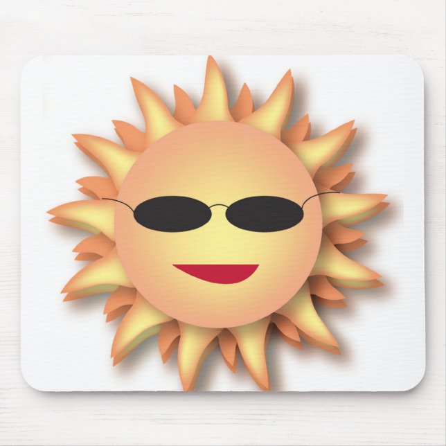3D Sun Mousepad (Vorne)