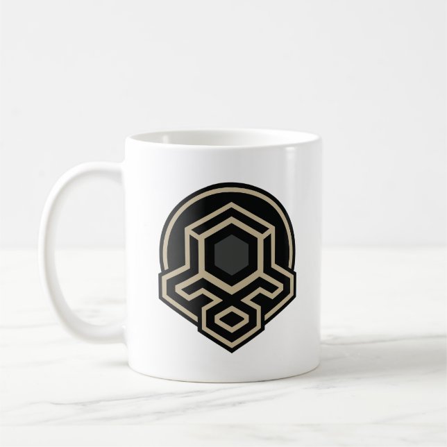 3D Symmetrical Advanced Art Mug Kaffeetasse (Links)
