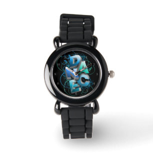 3D-Tanz (Frühjahr) Armbanduhr