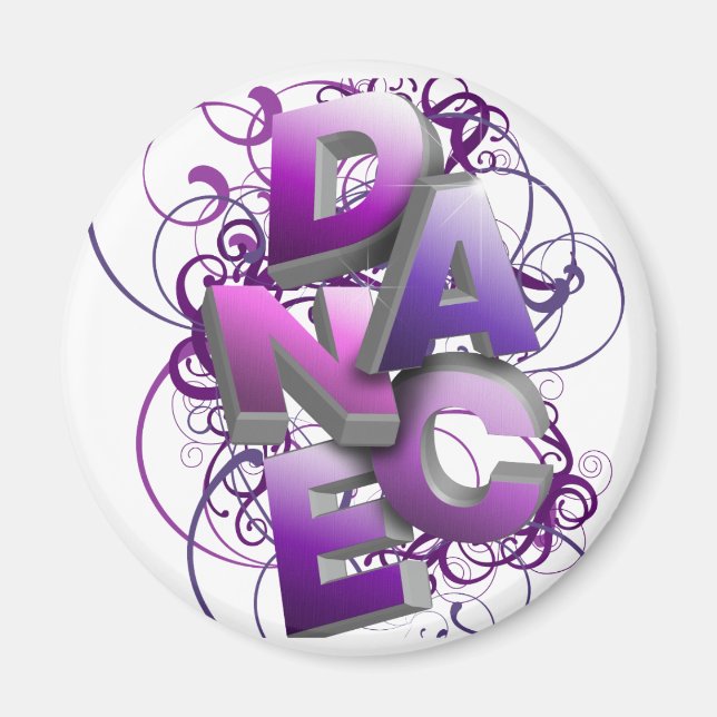 3D-Tanz (Sommer) Magnet (Vorne)