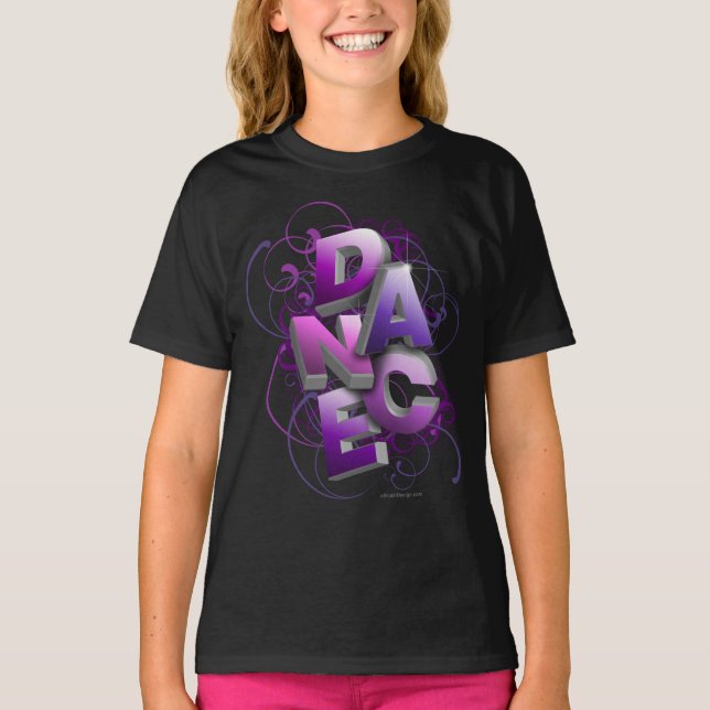 3D-Tanz (Sommer) T-Shirt (Vorderseite)