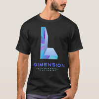 3D-Tech-Buchstabe L Moderne Monogramm-Stilistik