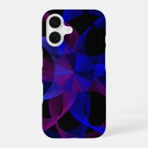 3D To 2D Geometric Cylinder iPhone 16 Case