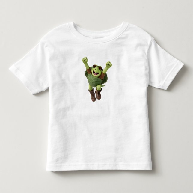 3D Torin Base Grüne Schale Kleinkind T-shirt (Vorderseite)