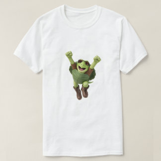 3D Torin Basis Grüne Schale T-Shirt