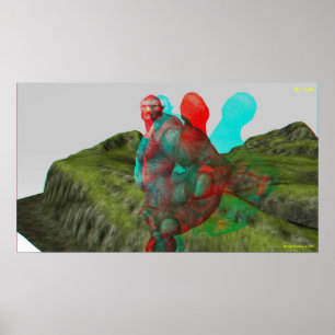 3D-Troll-Ausfahrt und Touch Poster