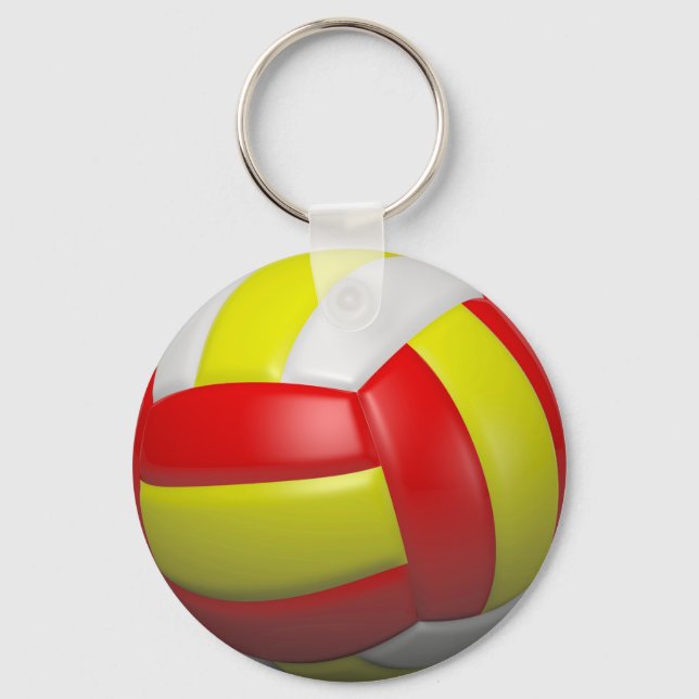 3D-Volleyball Schlüsselanhänger (Vorderseite)