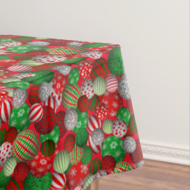 3D Weihnachtsbäder Tischdecke