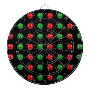 3D Weihnachtsbälle Dartscheibe