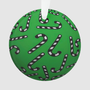3D Weihnachtskandy Canes Ornament