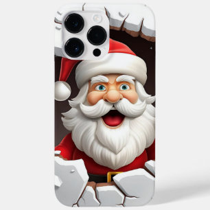 3D Weihnachtsmann Weihnachten Case-Mate iPhone 14 Pro Max Hülle