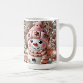 3D Weihnachtsschneemann Tasse