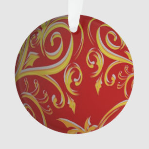 3D Weihnachtswirl Ornament