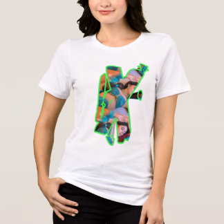 3D Wort Frauen T - Shirt