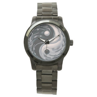 3D Yin Yang Armbanduhr