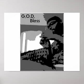 3Farben3, G.O.D., Bless Poster