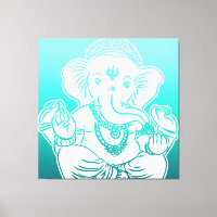 3FT x 3FT GANESE WALL GRAPHIC ART