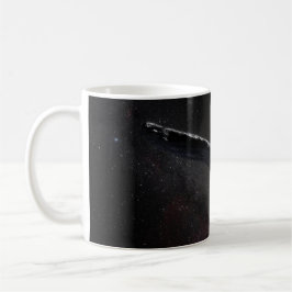 3i Atlas Raumschiff Kosmische Sci-Fi Geheimnisvol Kaffeetasse