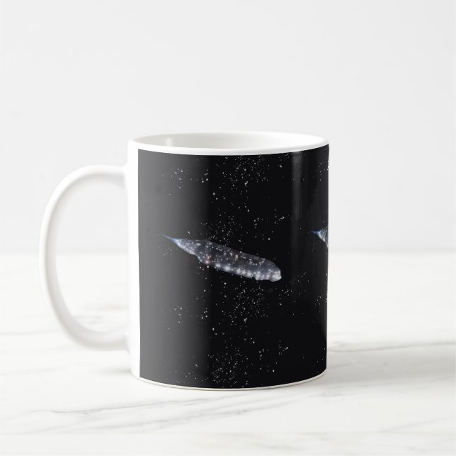 3i Atlas UFO Geheimnisvoller dunkler Weltraum Sci- Kaffeetasse (Links)