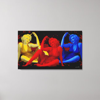 3Marilyn Leinwanddruck