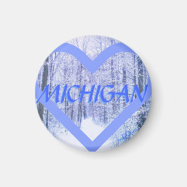 3MICHIGAN PERIHEART MAGNET