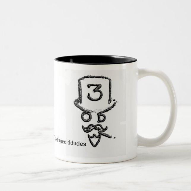 3OD Simons Logo-Tasse Zweifarbige Tasse (Rechts)