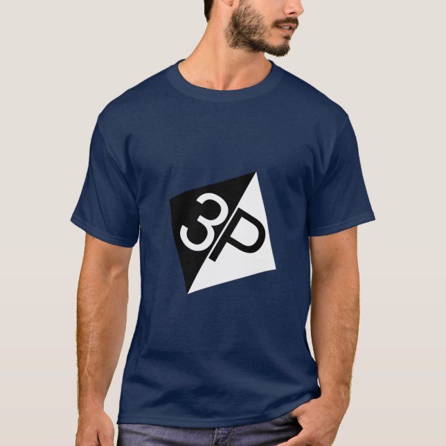 3p T-Shirt (Vorderseite)