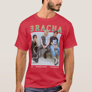 3RACHA Stray Kids Vintage Retro Stil 90er T-Shirt