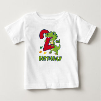 3rd birthday dinosaur baby t-shirt