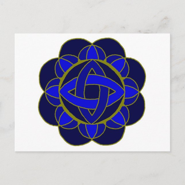 "3rd Eye Chakra" Postkarte (Vorderseite)