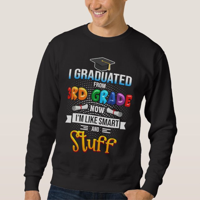 3rd Grade Graduate 2021 Graduate Third Graduation Sweatshirt (Vorderseite)