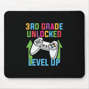 3rd Grade Teacher 3rd Grade Level Up Mousepad