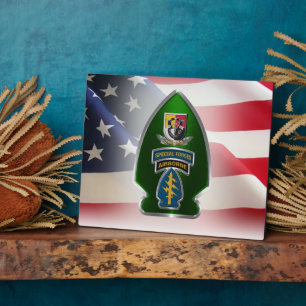 3rd Special Forces Group (AIRBORNE) Fotoplatte