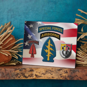 3rd Special Forces Group (AIRBORNE) Fotoplatte