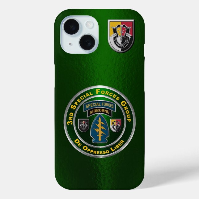3rd Special Forces Group Case-Mate iPhone Hülle (Rückseite)